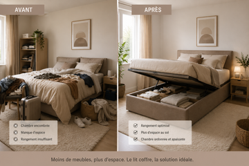 Petite chambre, grandes idées : le lit coffre qui change tout