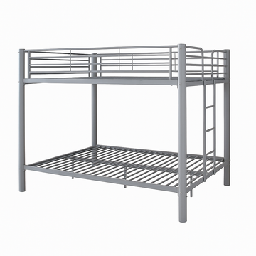 Lit superposé 4 places 2+2 COLOSSE 140x190 cm  sommier inclus gris