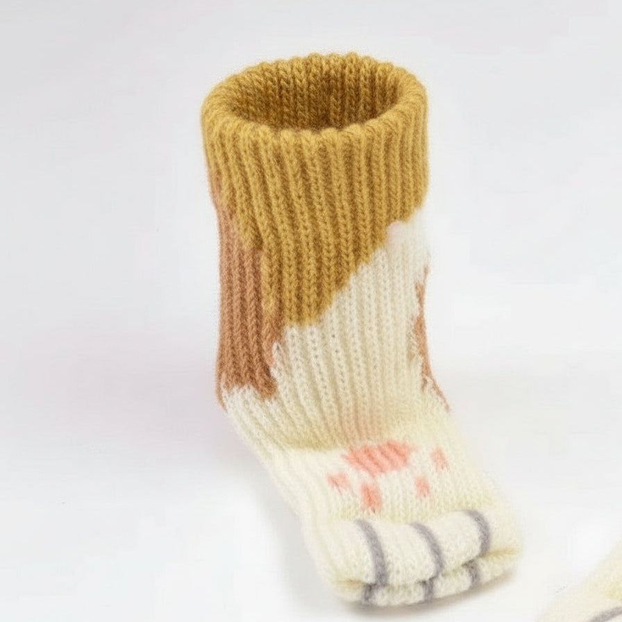 Lot de 4 Protège-pieds Pattes de chat pour chaises et tables