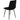 Lot-de-4-chaises-BOBBY-pieds-métal-noir-assise-velours-côtelé #couleur_noir