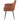 Lot-de-2-chaises-GLORIA -assise-velours-et-pieds-métal #couleur_marron