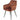 Lot-de-2-chaises-GLORIA -assise-velours-et-pieds-métal #couleur_marron