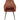 Lot-de-2-chaises-GLORIA -assise-velours-et-pieds-métal #couleur_marron