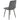 Lot-de-4-chaises-BOBBY-pieds-métal-noir-assise-velours-côtelé #couleur_gris