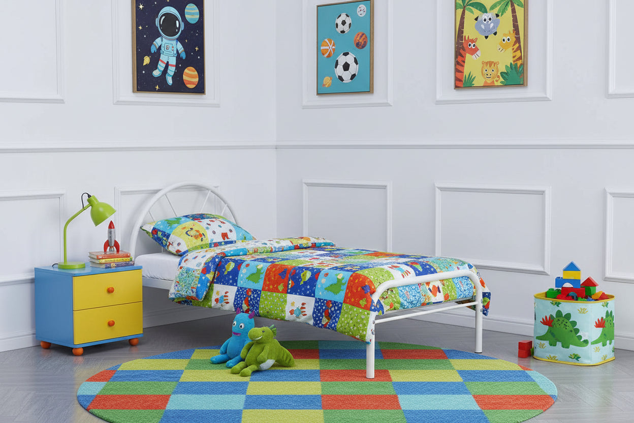 LIT ECO BLANC 90X190cm