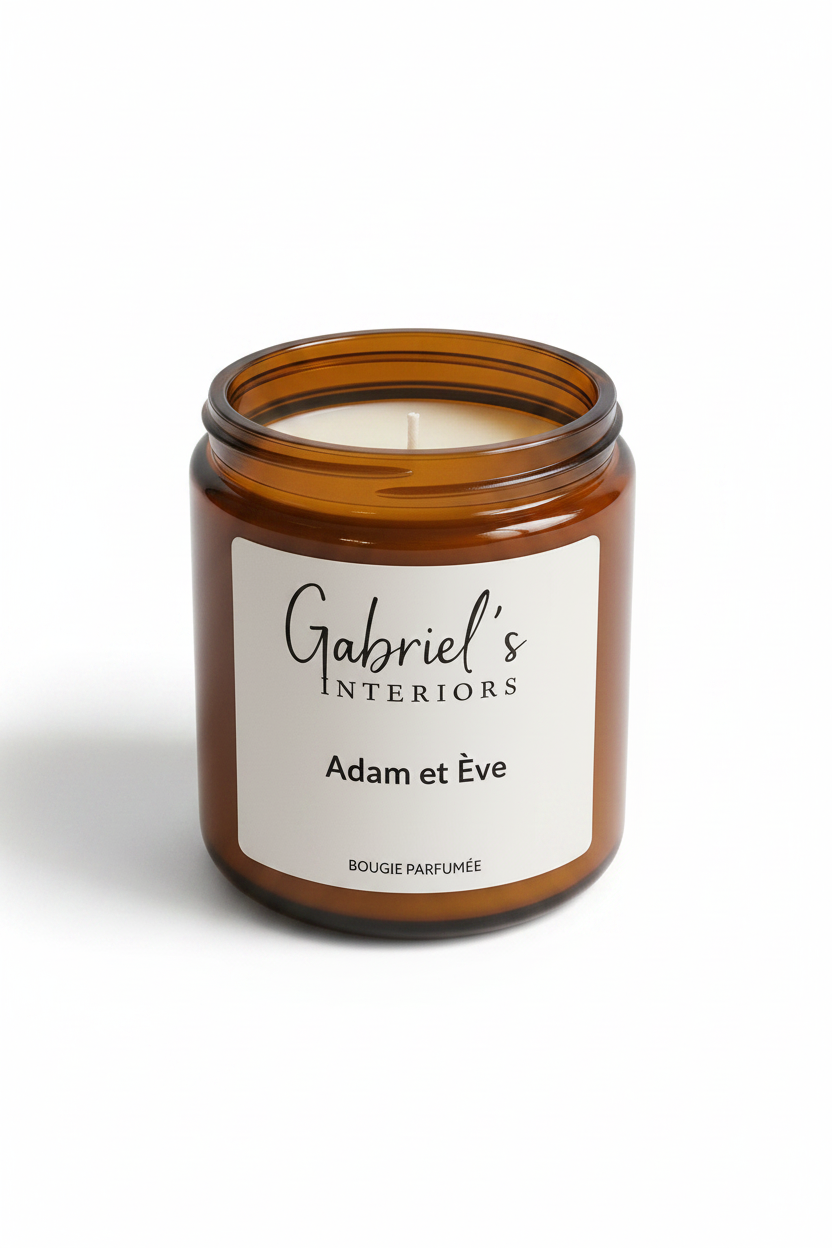 Adam & Ève – Bougie – ( 200g ) – Parfum envoûtant