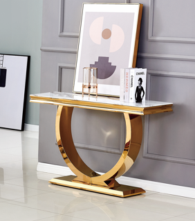 Console OMEGA Gold 120x40x78 cm