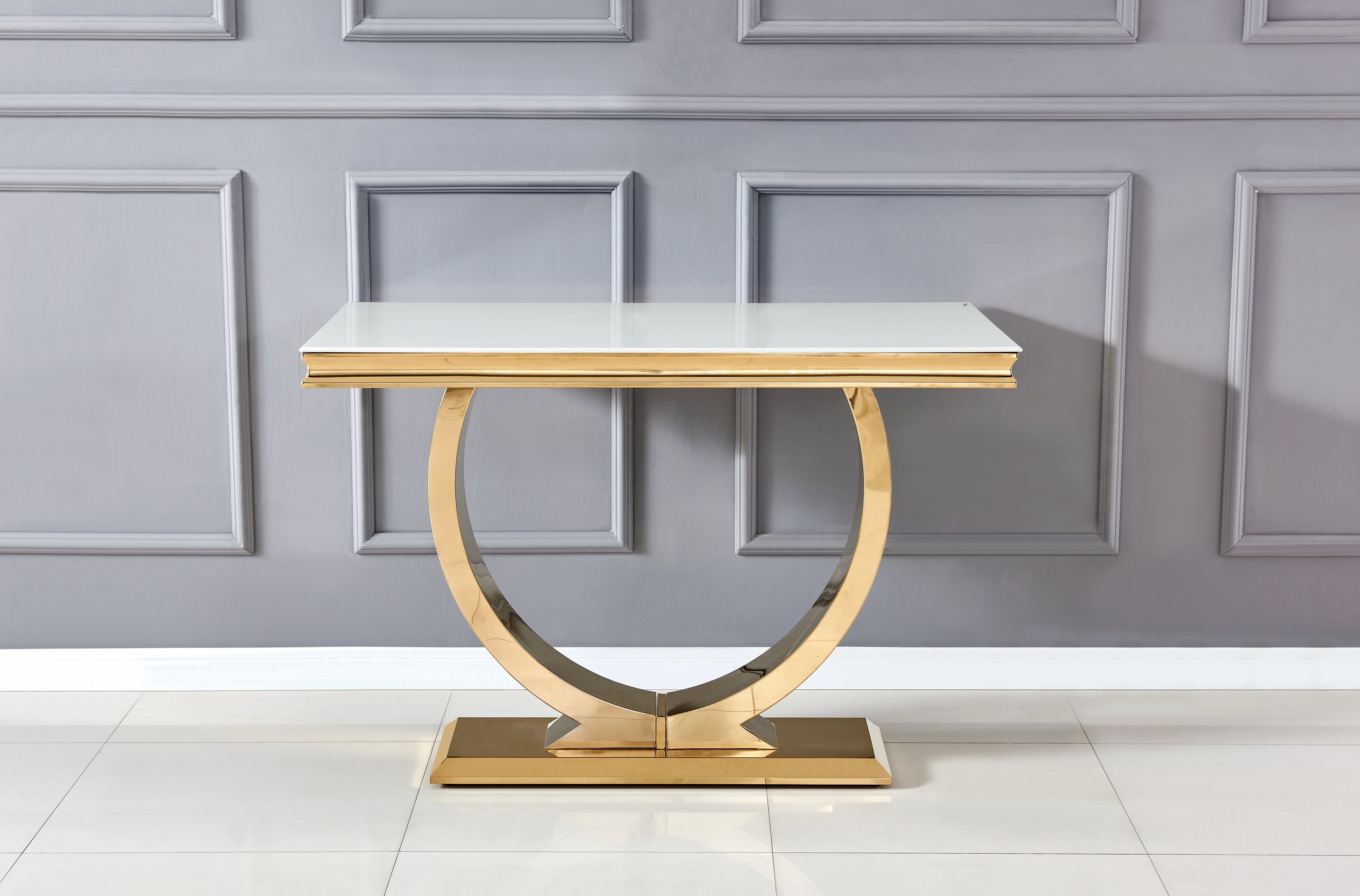 Console OMEGA Gold 120x40x78 cm