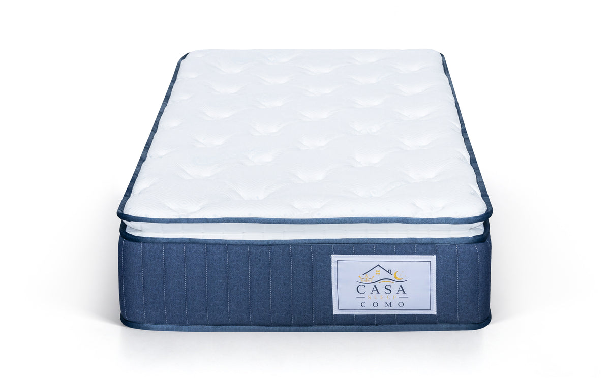 Matelas ressorts ensachés 90x190 cm COMO – ép. 27 cm
