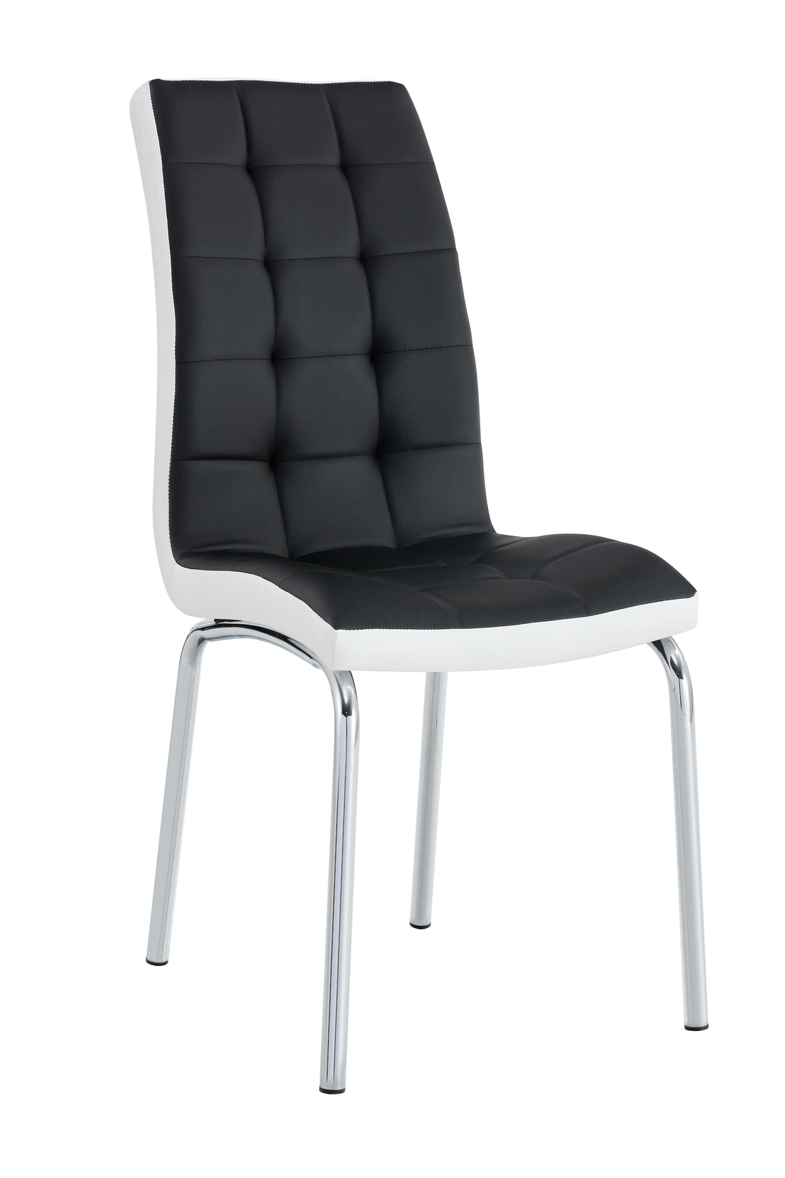 Lot de chaises EMMA simili cuir #couleur_gris