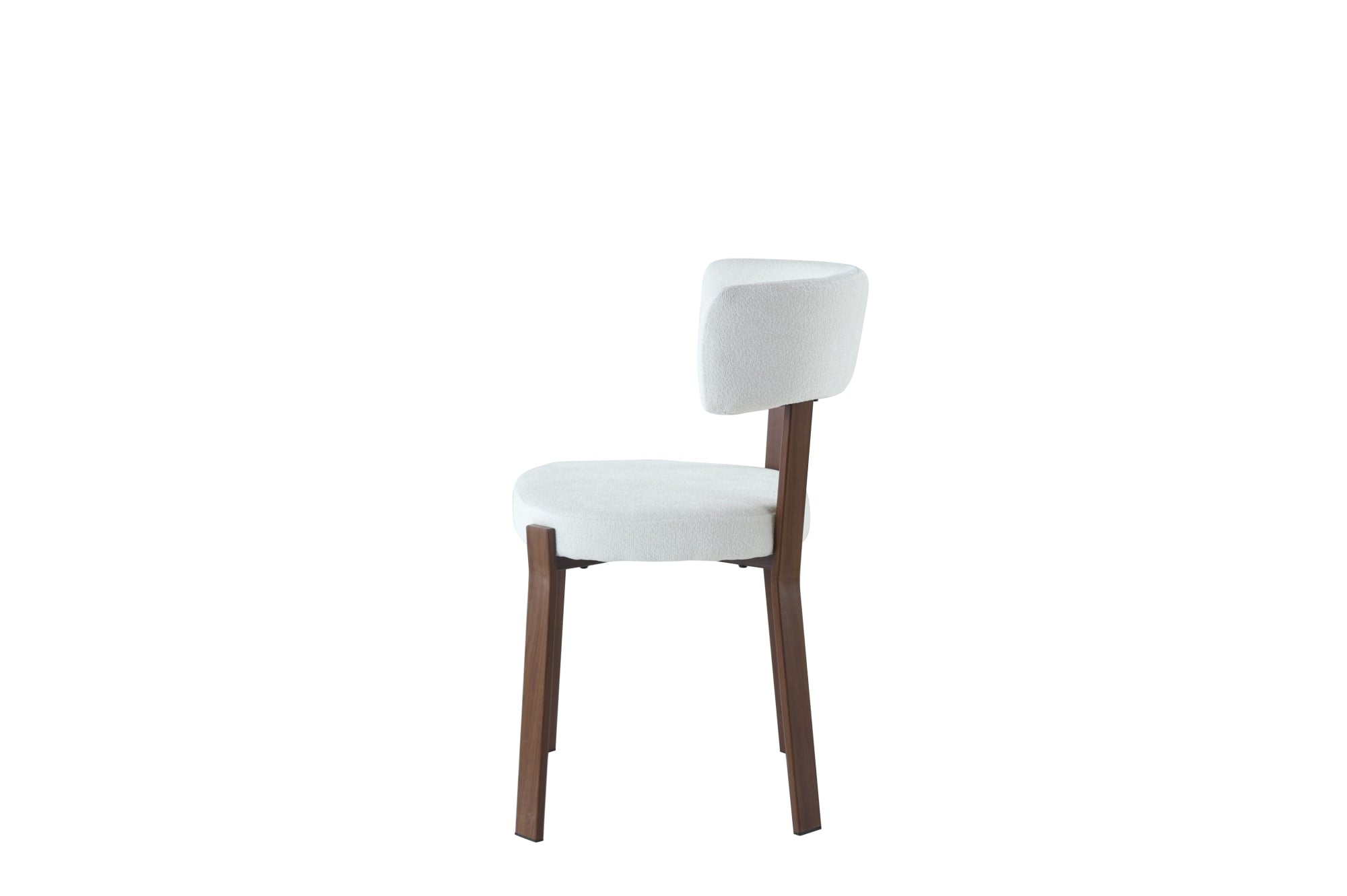 CHAISE NORDIK PIED EFFET NOYER ASSISES MARBELLA BEIGE