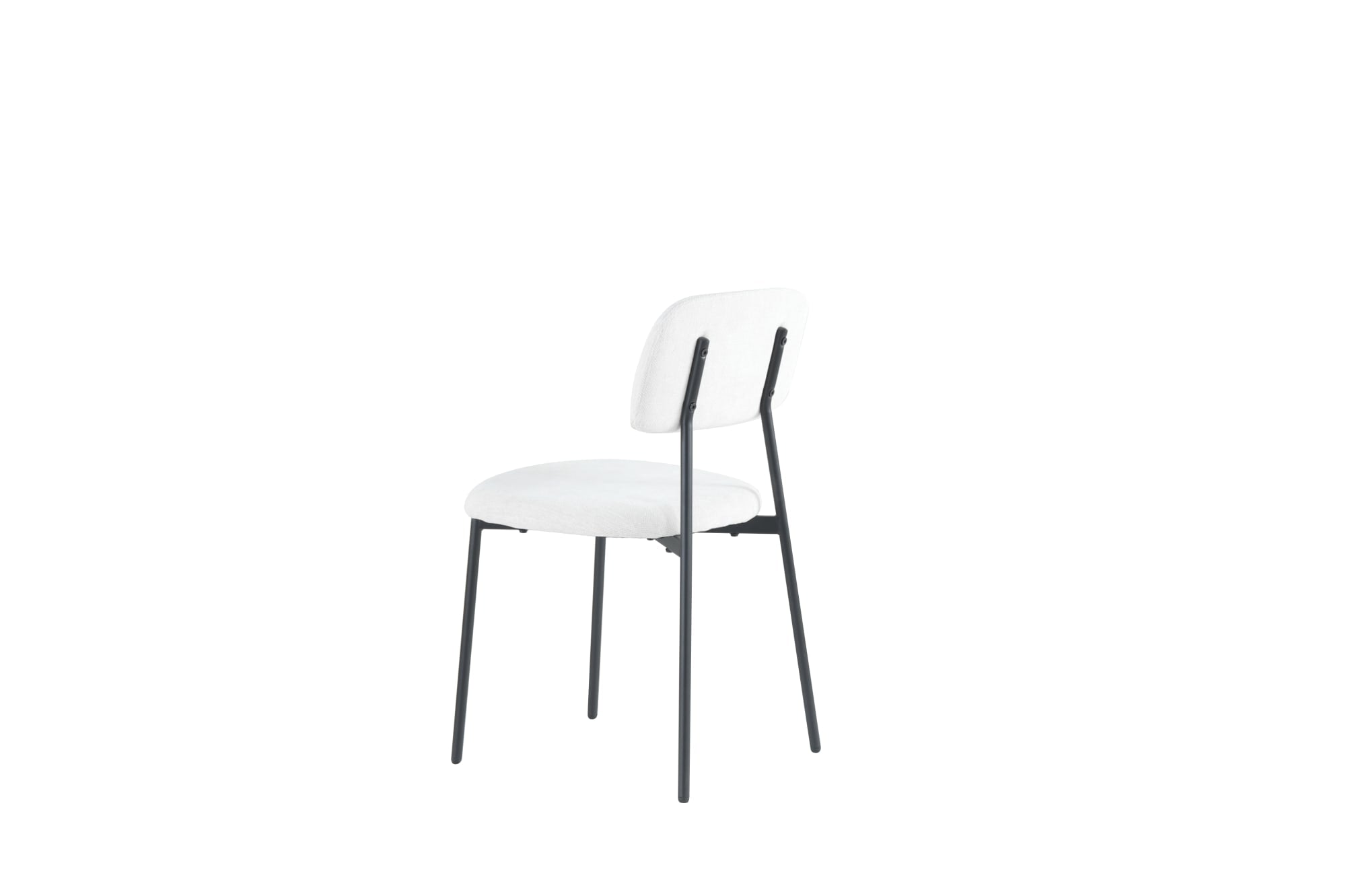 CHAISE AZRA PIED METAL NOIR ASSISES TISSU HERITAGE
BEIGE