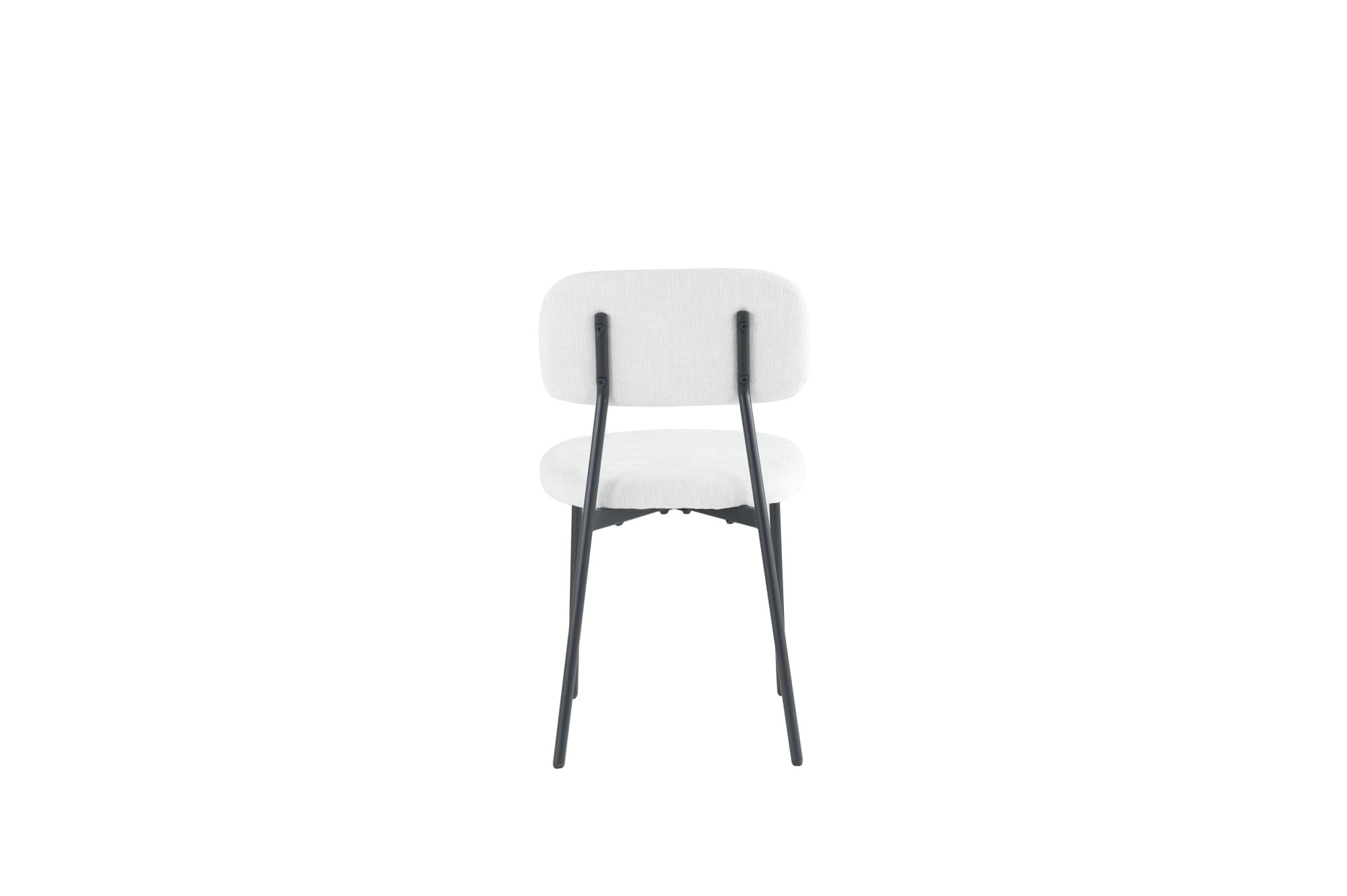 CHAISE AZRA PIED METAL NOIR ASSISES TISSU HERITAGE
BEIGE