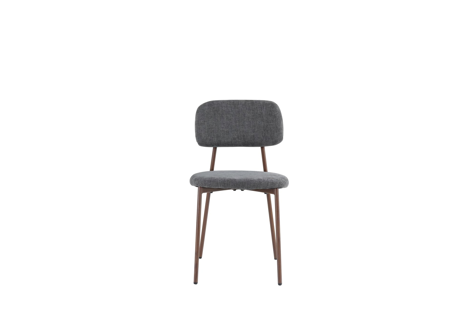 CHAISE AZRA PIED EFFET NOYER ASSISES TISSU HERITAGE ANTHRACITE