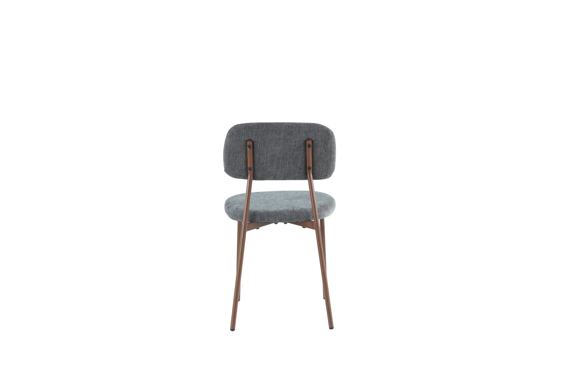 CHAISE AZRA PIED EFFET NOYER ASSISES TISSU HERITAGE ANTHRACITE