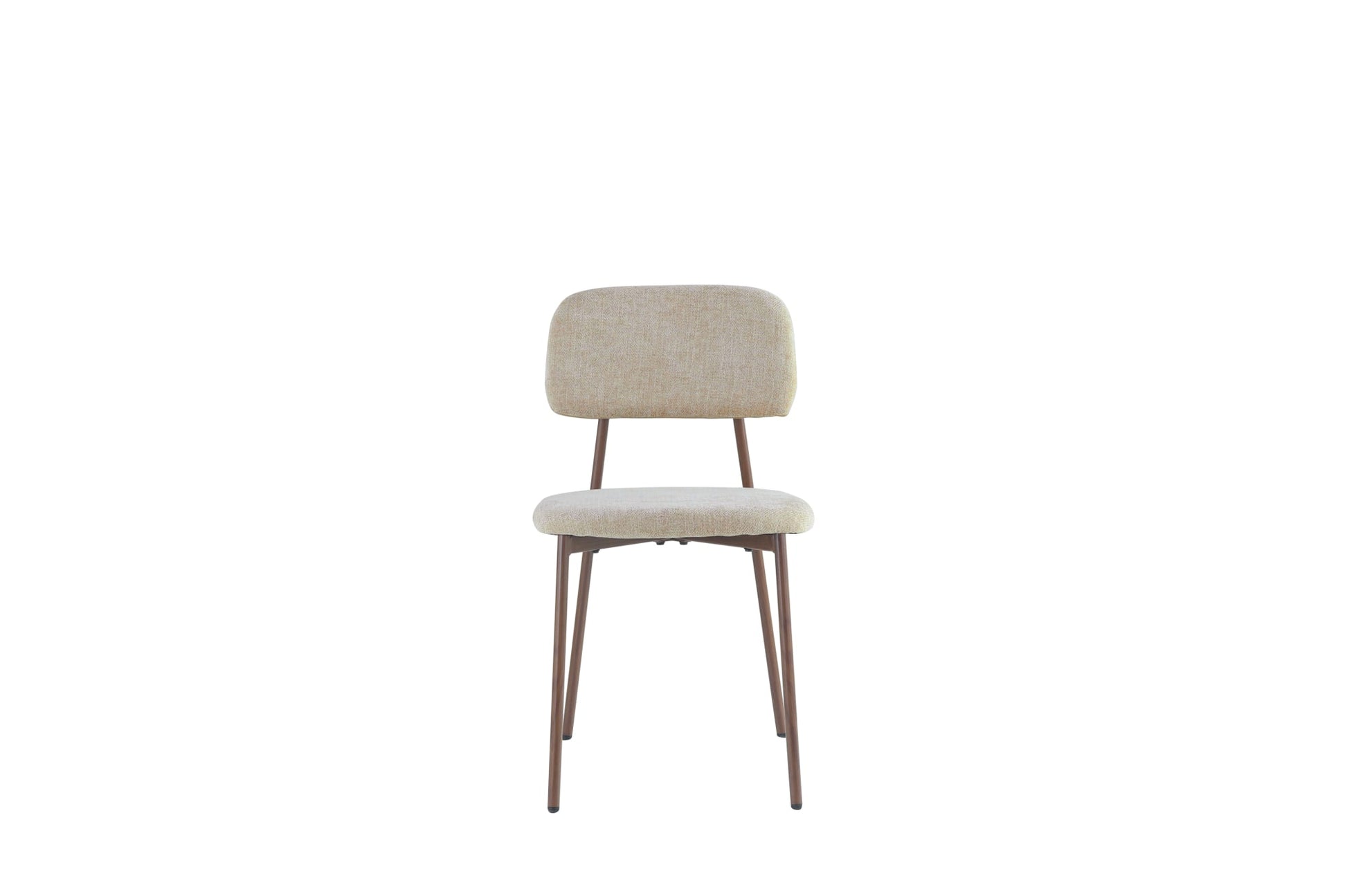 CHAISE AZRA PIED EFFET NOYER ASSISES TISSU HERITAGE SABLE
