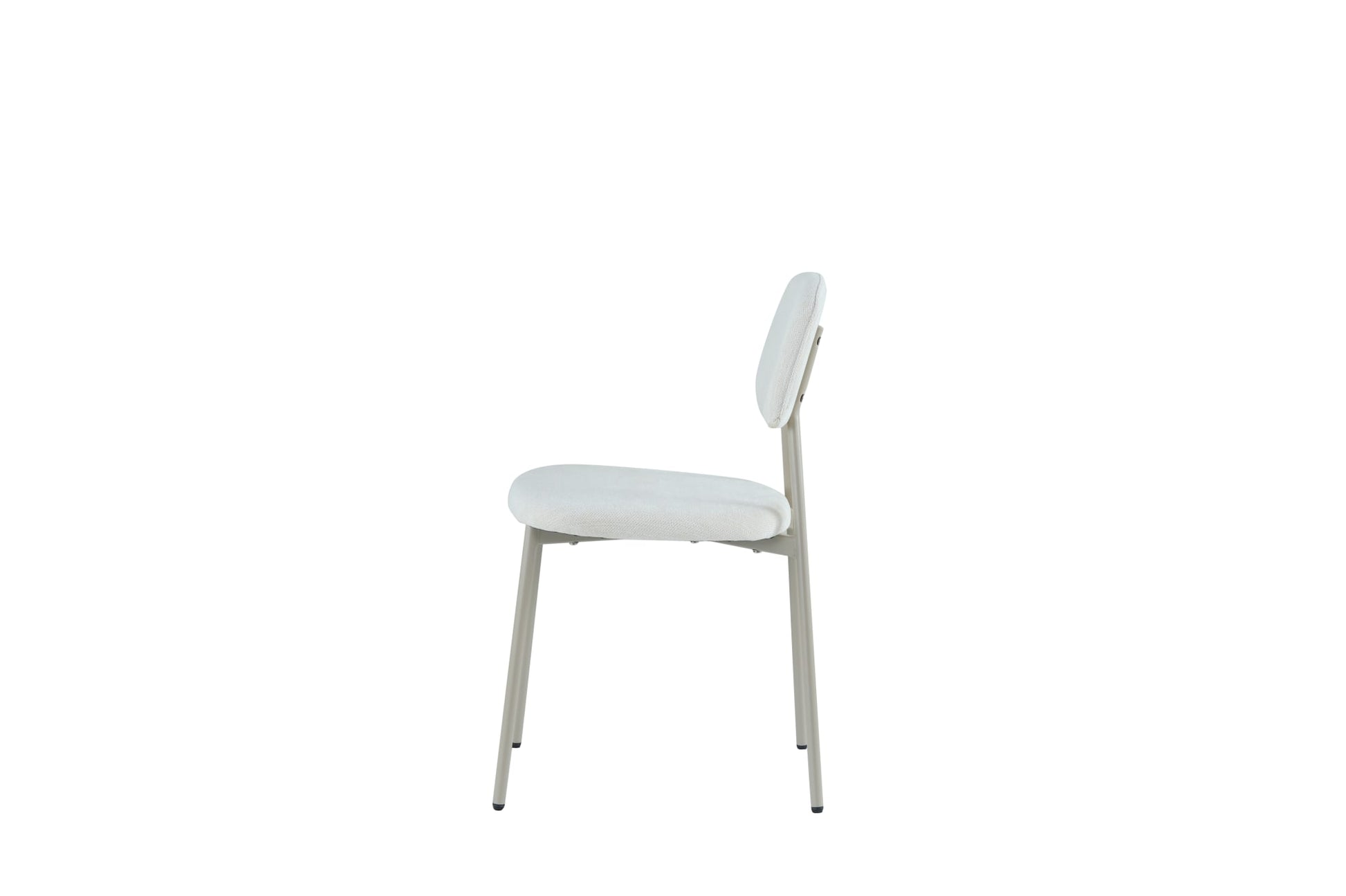 CHAISE AZRA PIED METAL TAUPE ASSISES TISSU HERITAGE
BEIGE
