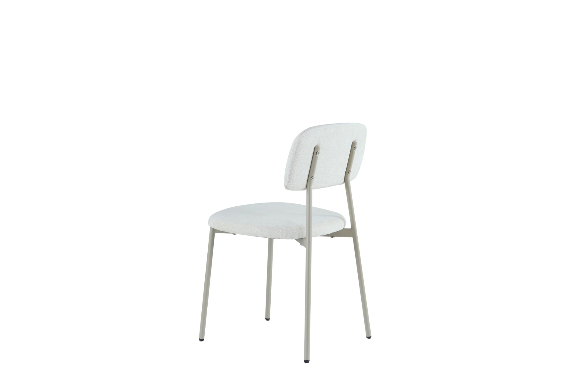 CHAISE AZRA PIED METAL TAUPE ASSISES TISSU HERITAGE
BEIGE