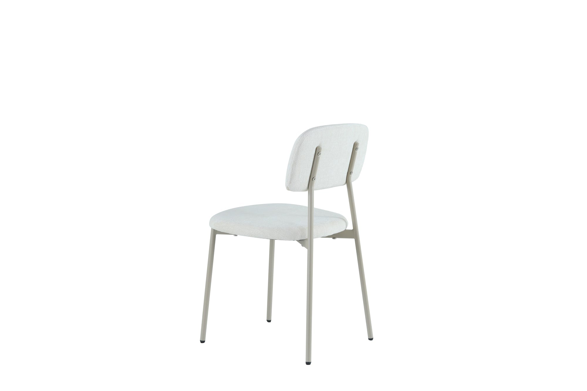 CHAISE AZRA PIED METAL TAUPE ASSISES TISSU HERITAGE
BEIGE