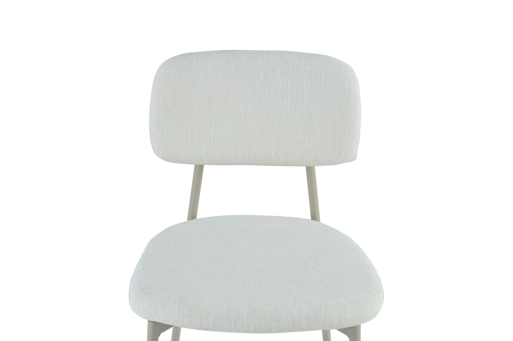 CHAISE AZRA PIED METAL TAUPE ASSISES TISSU HERITAGE
BEIGE