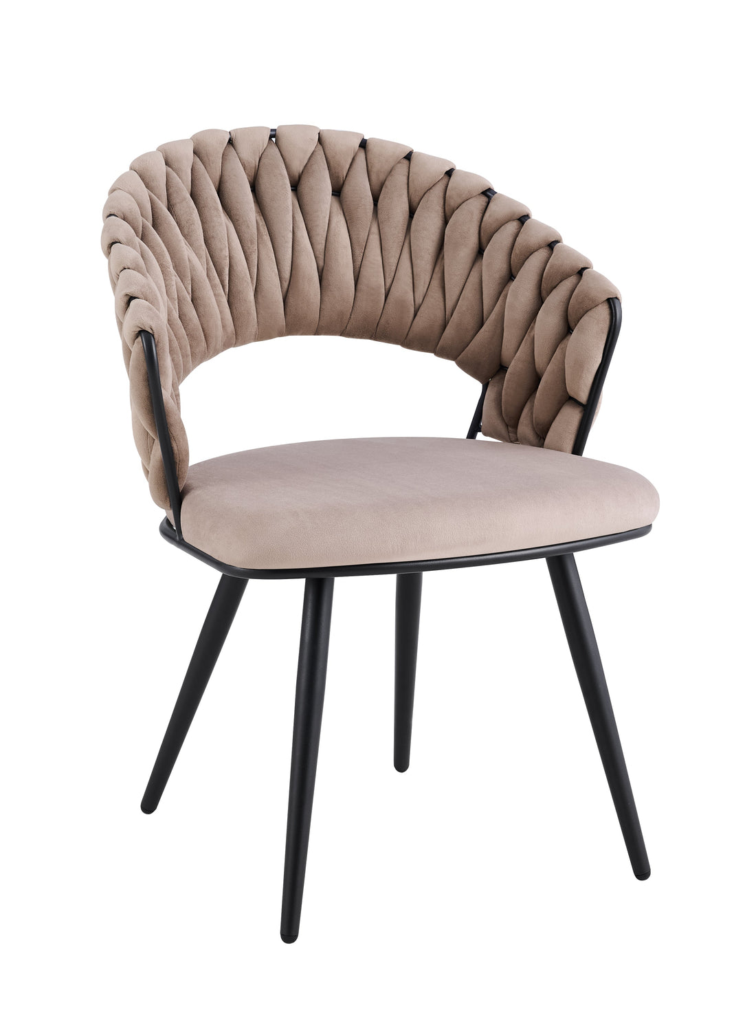 Lot de 2 chaises Carolina #couleur_taupe