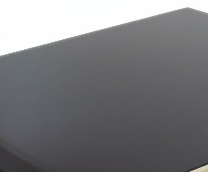 Table basse BAROQUE Gold 120x60x45 cm – Plateau Noir