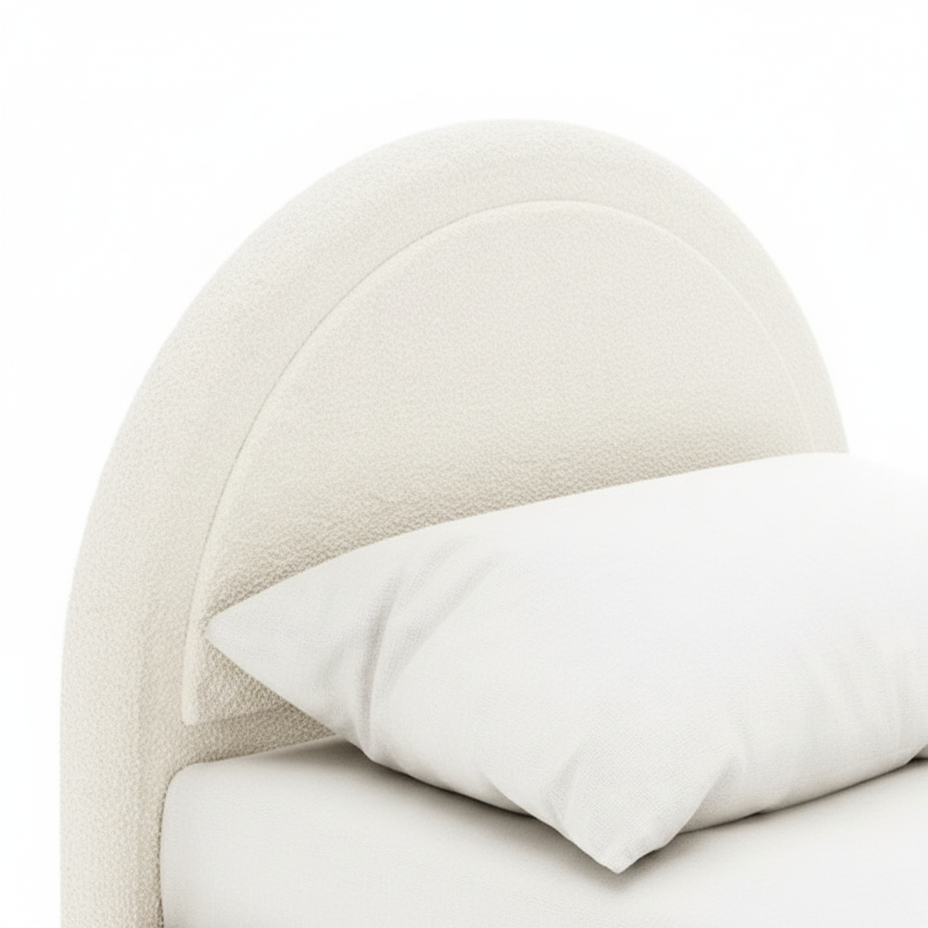 Lit Enfant BOUDOIR – 90x190 cm – Laine Bouclée – Style Douillet