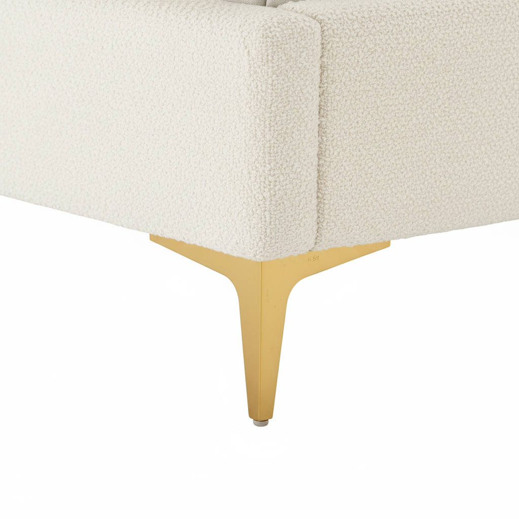 Lit Enfant BOUDOIR – 90x190 cm – Laine Bouclée – Style Douillet