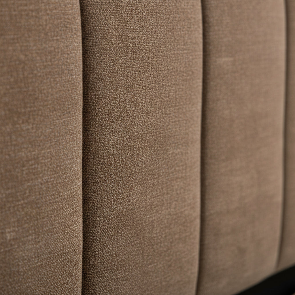 Lit coffre double 180x200 cm #couleur_moka