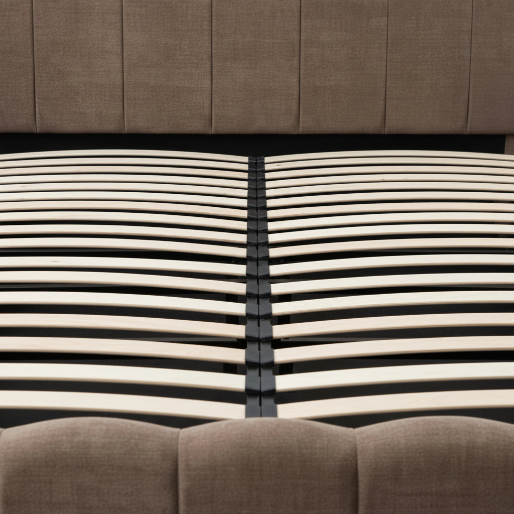 Lit coffre double 180x200 cm #couleur_moka