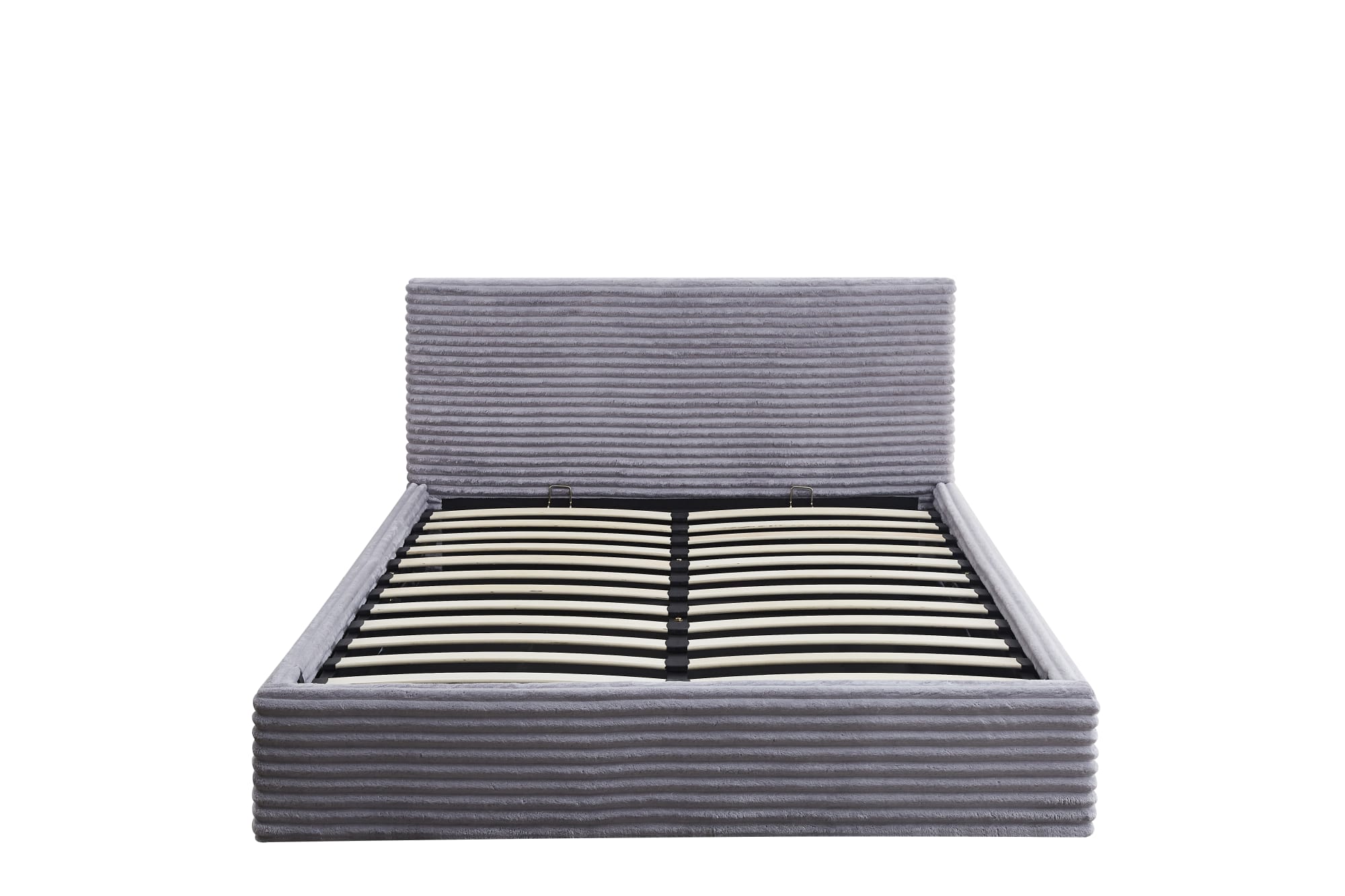 LIT COFFRE MAIA COTELE GRIS 140x190cm