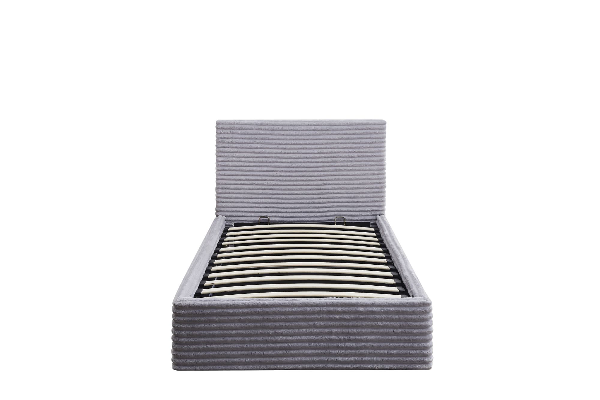 LIT COFFRE MAIA COTELE GRIS 90x190cm