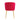 Lot de 4 chaises moderne DIANA gold velours #couleur_fushia