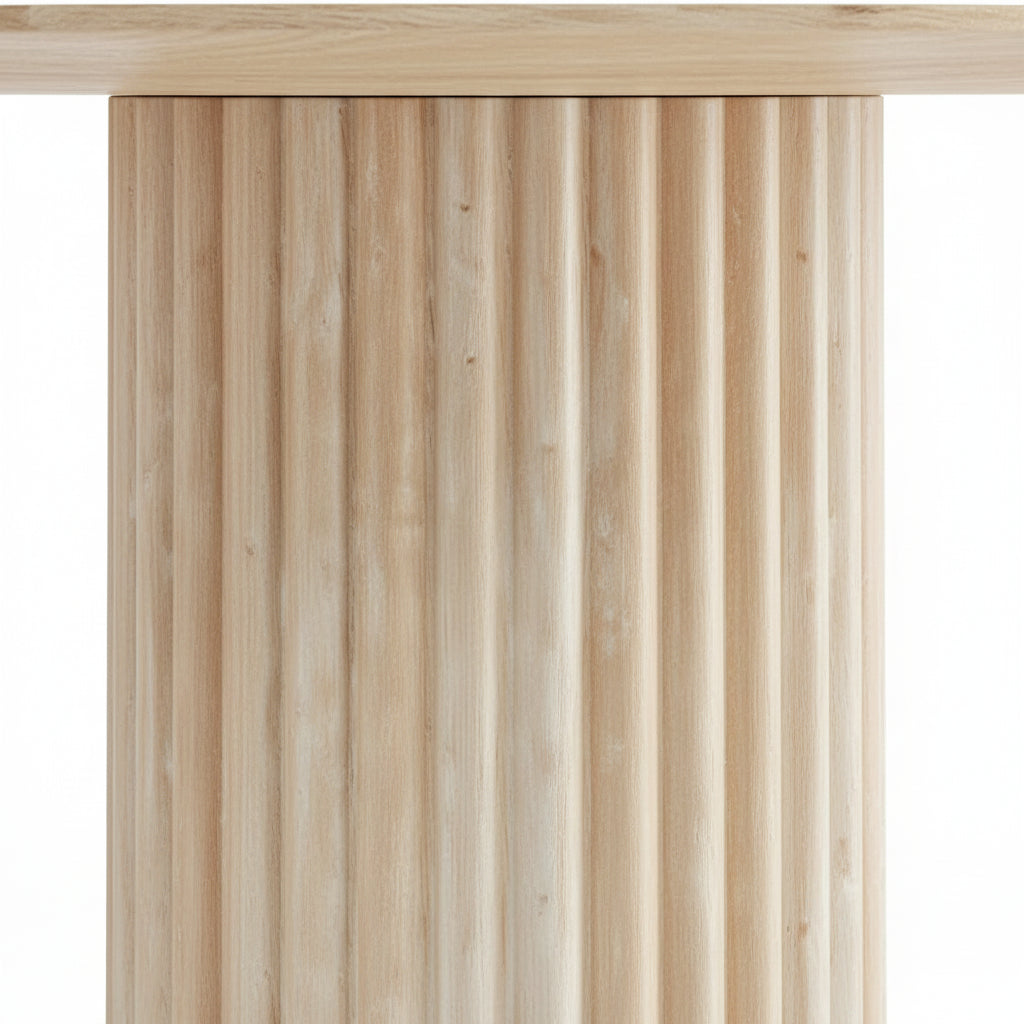 Table Basse Ovale Céramique Travertin Brillant 120x60 cm – KEYSHA