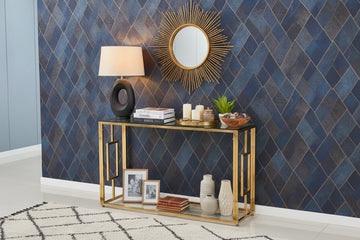 Console Gold Transparent 120x40x78 cm SOPHIE