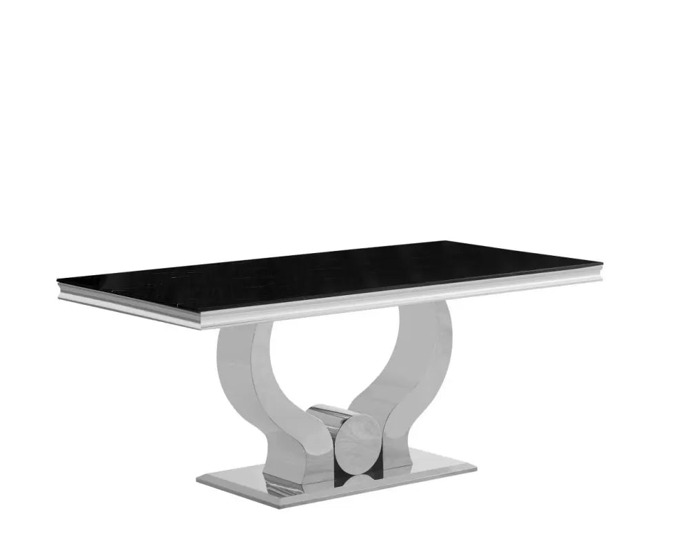 Table à Manger TROFY 180 cm noir