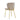 Lot de 4 chaises ELEN gold velours #couleur_moka