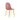 Lot de 4 chaises Scandinave ALVEOLE Gold #couleur_vieux-rose