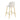 Lot de 2 tabourets de bar SCANDINAVE pied gold velours #couleur_beige