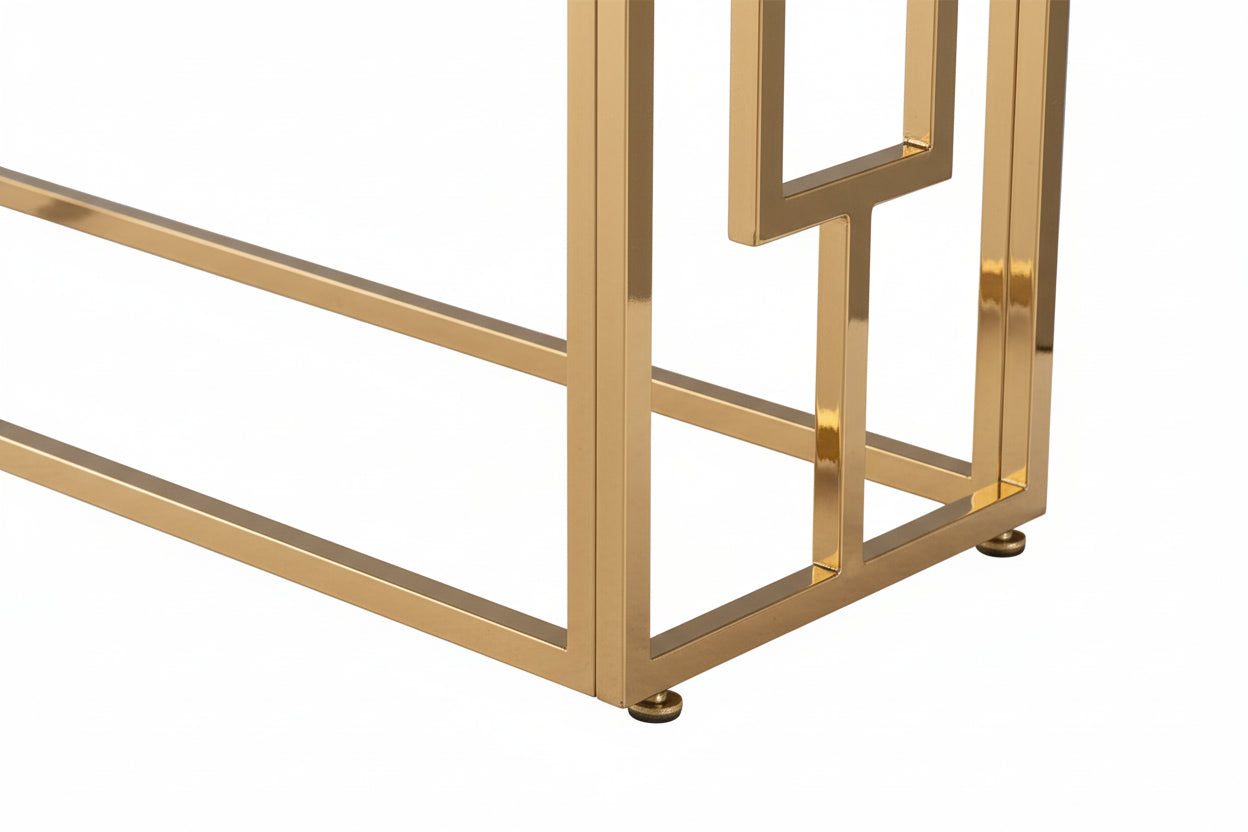 Console Gold Transparent 120x40x78 cm SOPHIE