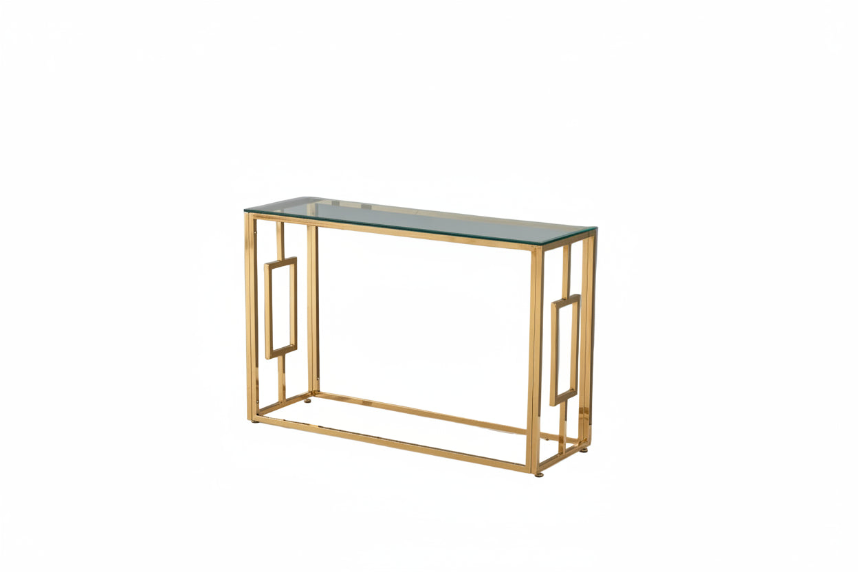Console Gold Transparent 120x40x78 cm SOPHIE