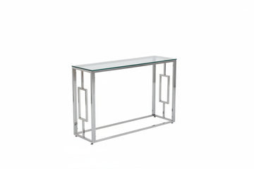 Console Chrome Transparent 120x40x78 cm SOPHIE