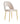 Lot de chaises TEDDY Gold velours #couleur_beige