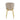 Lot de 4 chaises ELEN gold velours #couleur_moka