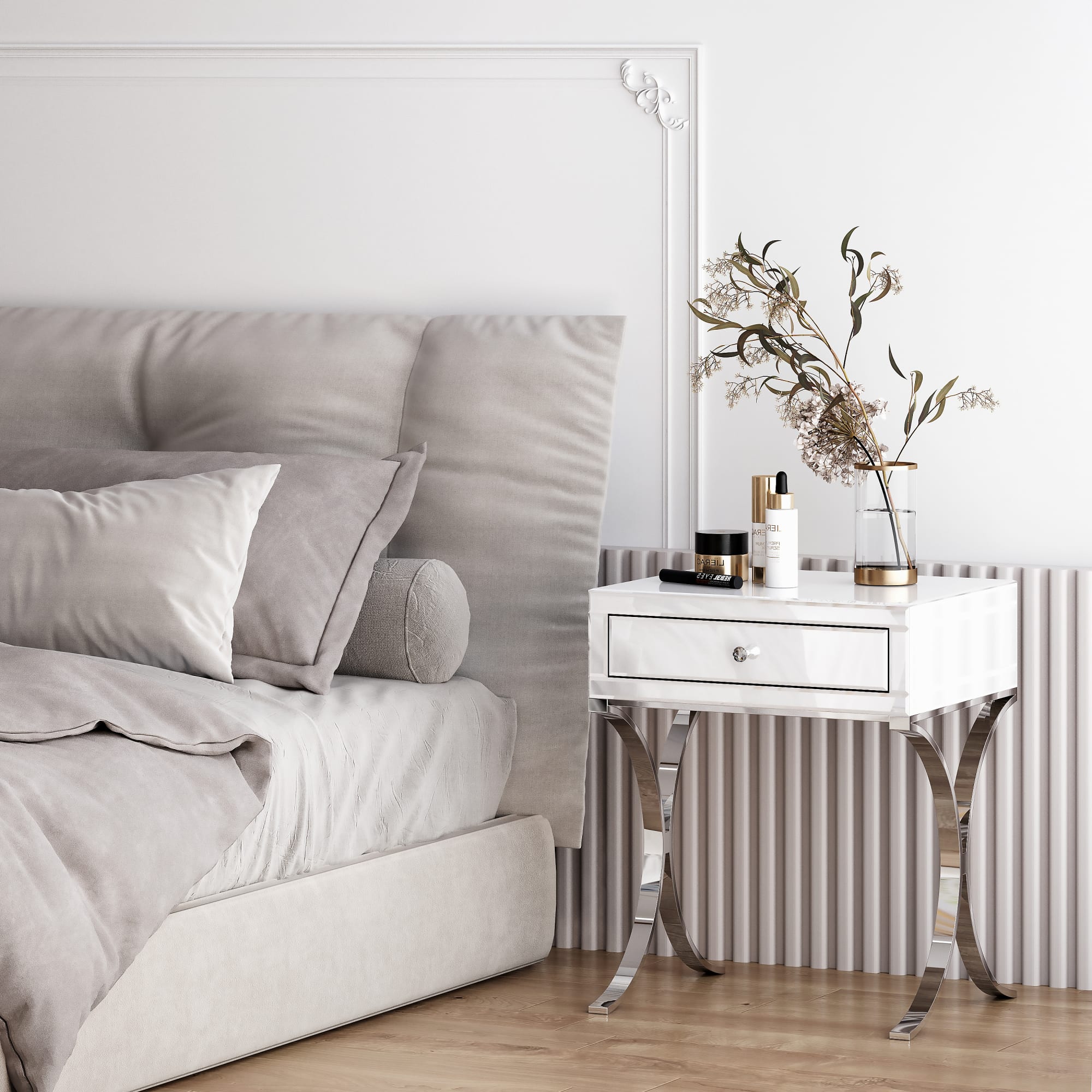 CHEVET CROSS 50X40X60CM