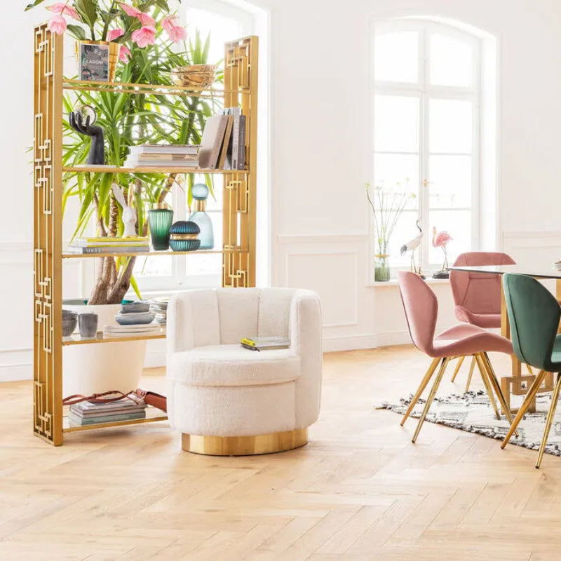 Fauteuil ROTATIF Boudoir Blanc