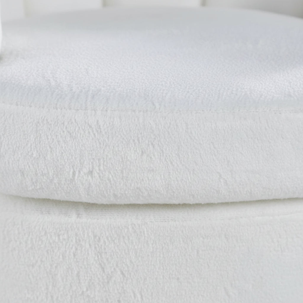 Fauteuil ROTATIF Boudoir Blanc