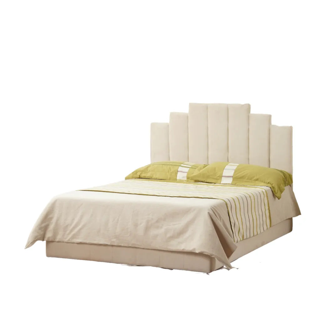 Cadre de lit PIANO velours 160x200 cm