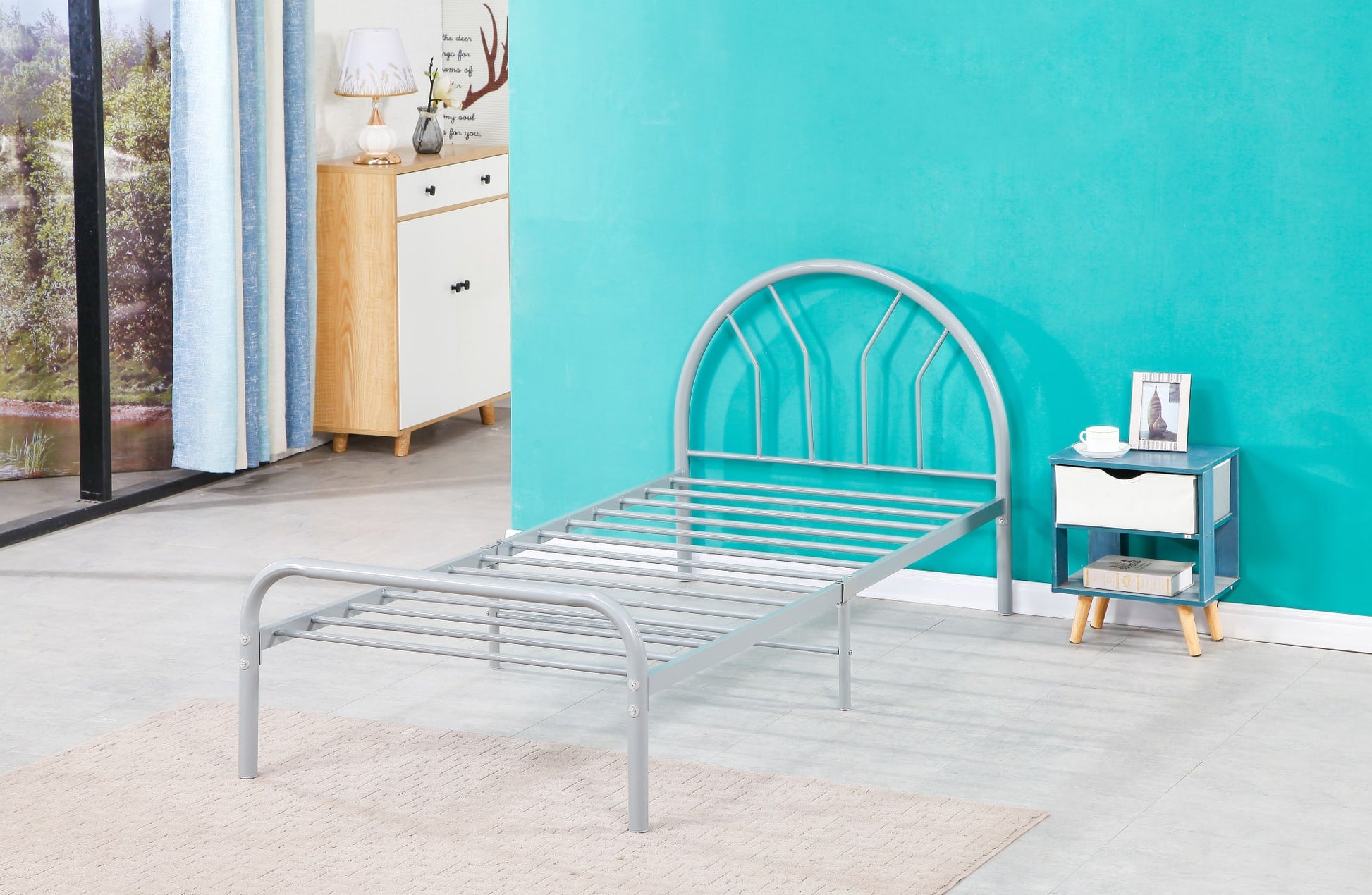 LIT ECO GRIS 90X190cm