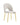 Lot de chaises TEDDY Gold velours #couleur_chenille-moka